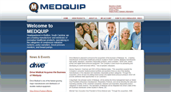Desktop Screenshot of medquip.com
